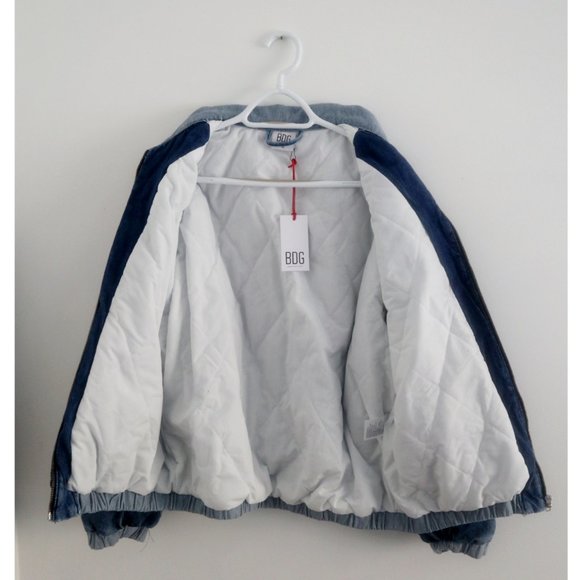 🌸SALE🌸 BDG Oversized Patchwork Bomber Jacket - Picture 6 of 16